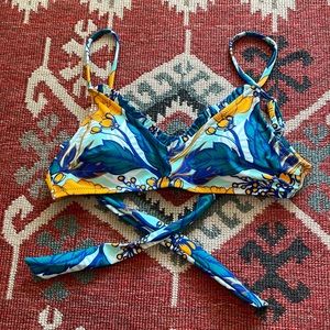 CupShe Floral Swim Top